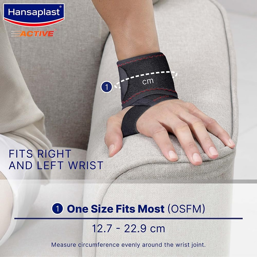 Hansaplast Active Wrist Support for Men & Women - Distacart