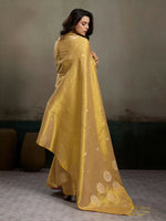 Thumbnail for Shree Shyam Fashion Beige Tissue Silk Saree - Distacart