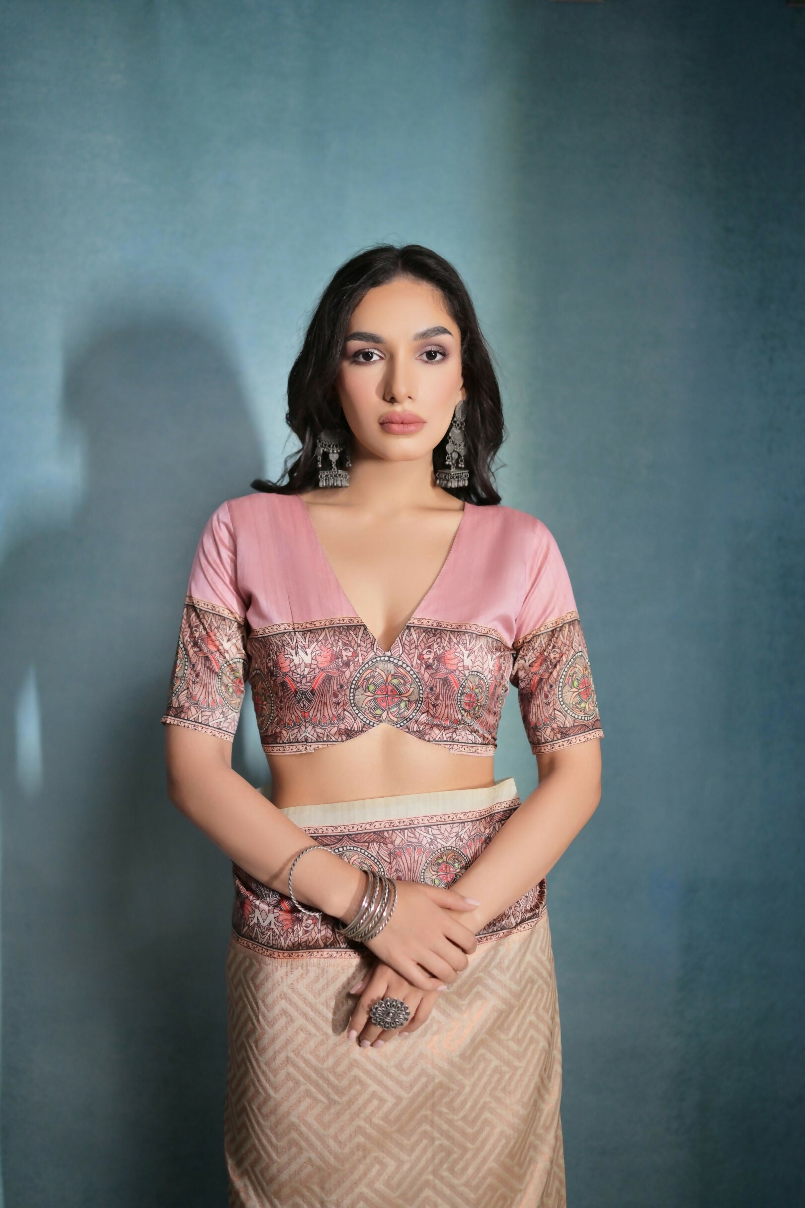 Vishnu Weaves Women's Yellow Cotton Silk Zari Woven Saree with Blouse - Distacart