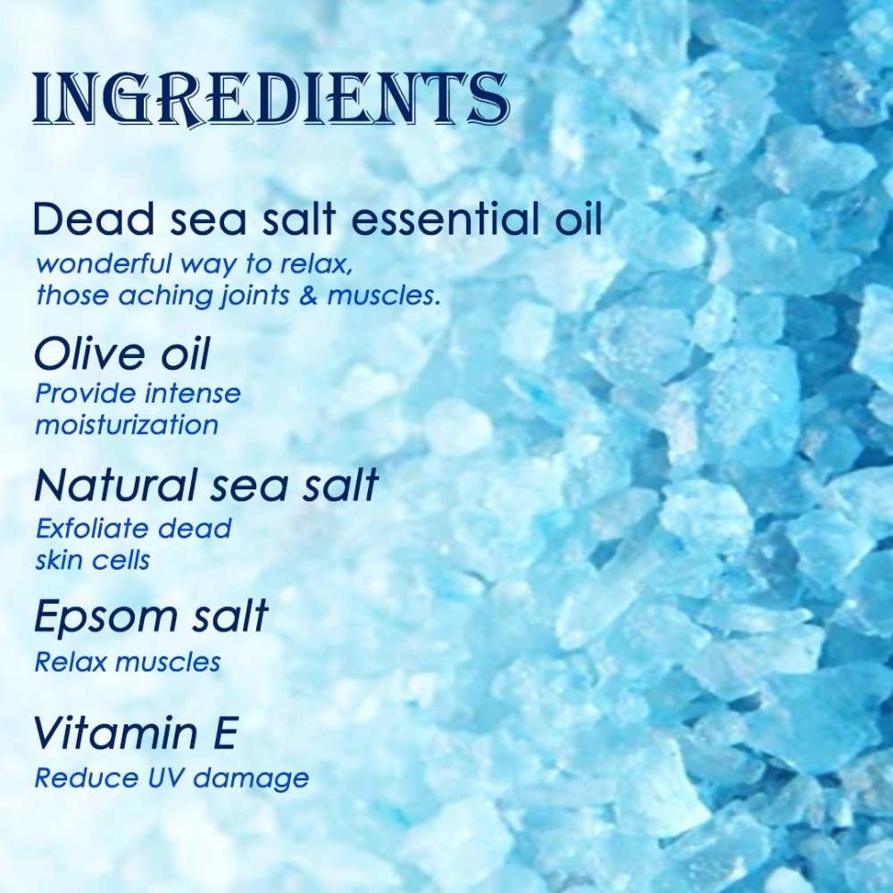 VedicAyurveda Dead Sea Bath Salt - Dista