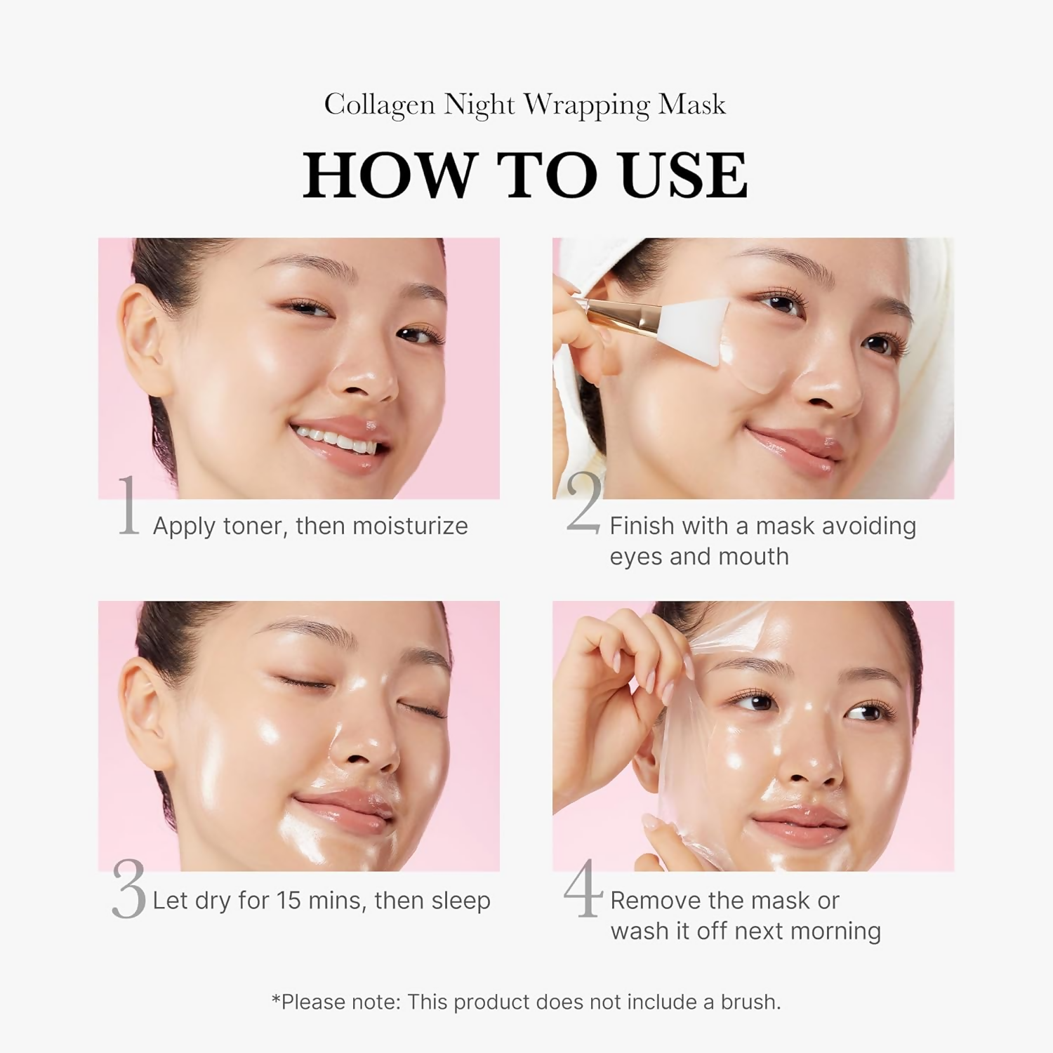 Medicube Collagen Overnight Wrapping Peel Off Facial Mask Pack - Dista