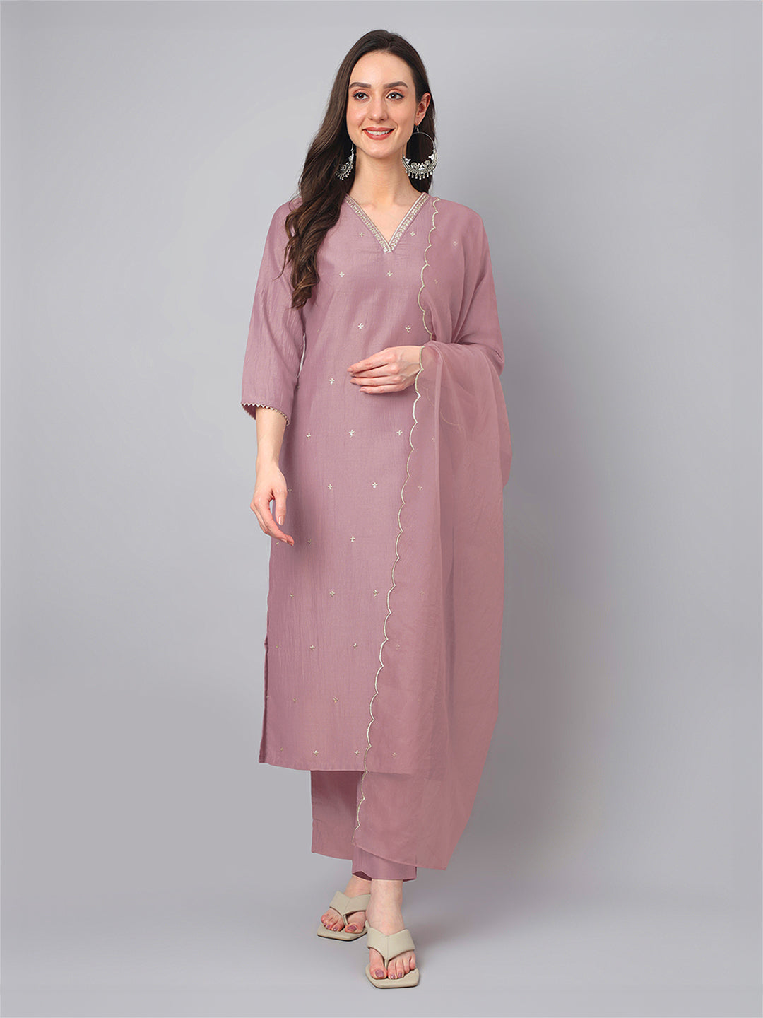 Janasya Bright Regular Kurta Set