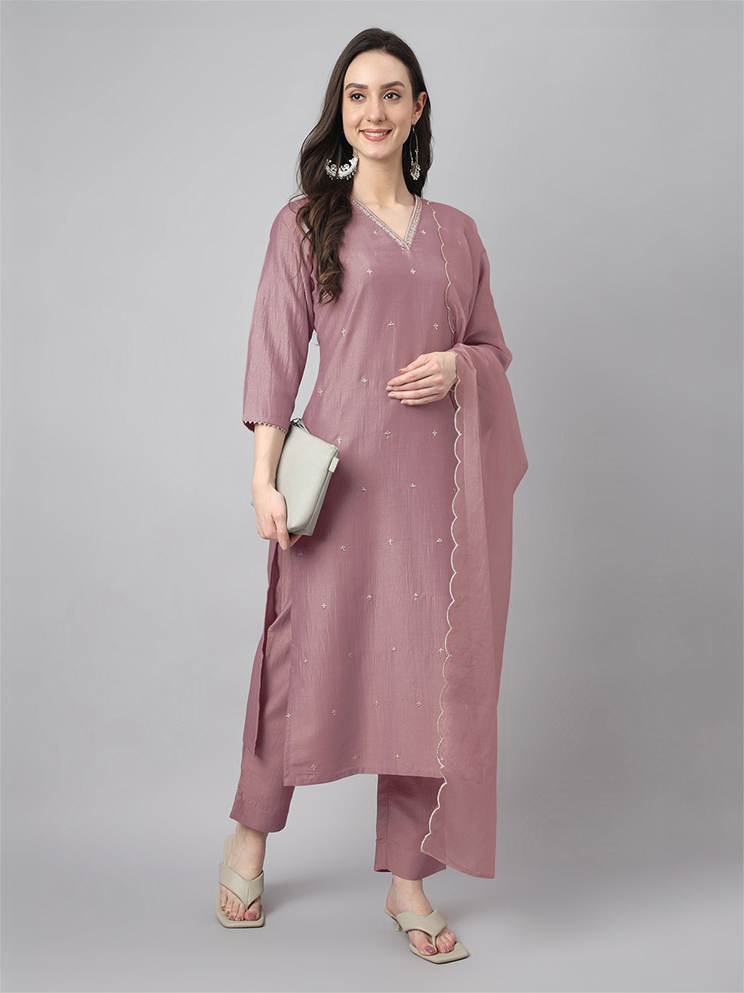 Janasya Bright Regular Kurta Set