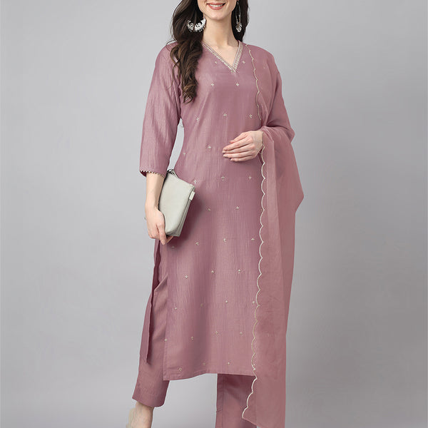 Janasya Bright Regular Kurta Set
