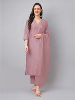Thumbnail for Janasya Bright Regular Kurta Set