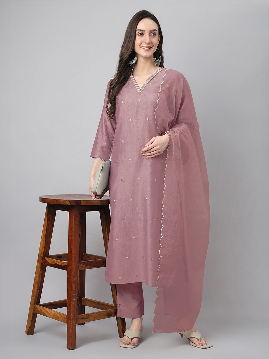 Janasya Bright Regular Kurta Set