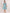 Janasya Light Dobby Chiffon Embroidered A-Line Dress