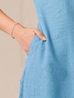 Thumbnail for Janasya Light Cotton Solid Straight Kurta