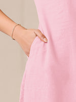 Thumbnail for Janasya Light Cotton Solid Straight Kurta