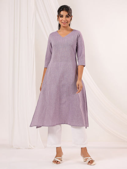 Janasya Light Cotton Solid Straight Kurta - Distacart