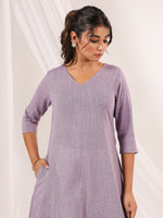 Thumbnail for Janasya Light Cotton Solid Straight Kurta