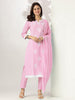 Janasya Light Cotton Embroidered Straight Kurta Set - Distacart
