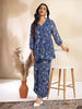 Janasya Multi A-Line Georgette Pant Co-ord Sets - Dista