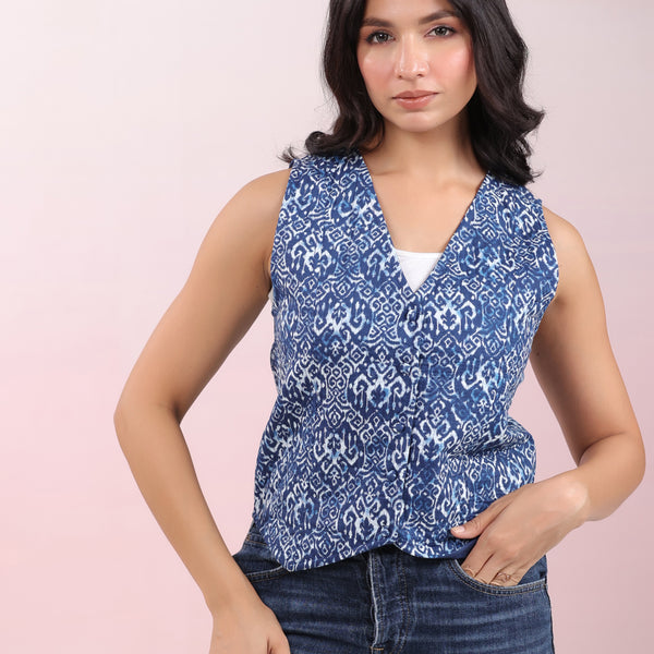 Janasya Regular Cambric Black Jacket - Distacart