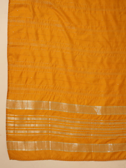 Janasya Bright Cotton Blend Solid Straight Kurta Set - Distacart