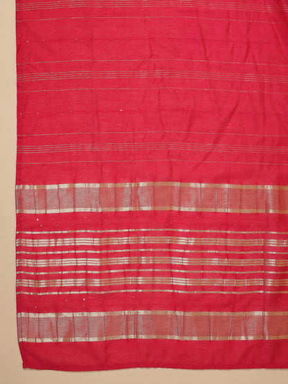 Janasya Bright Cotton Blend Solid Straight Kurta Set - Distacart