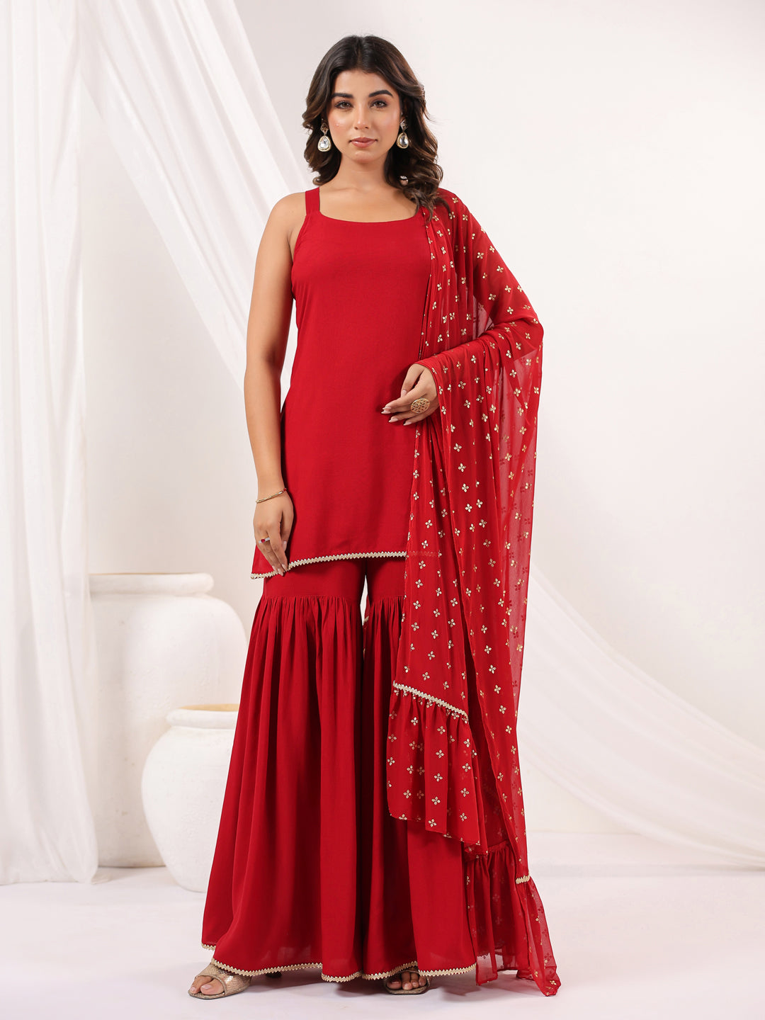 Janasya Dark Rayon Solid Straight Kurta Set - Distacart