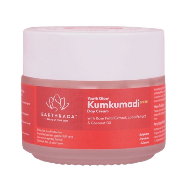 Earthraga Kumkumadi Day Cream SPF 30 - Distacart