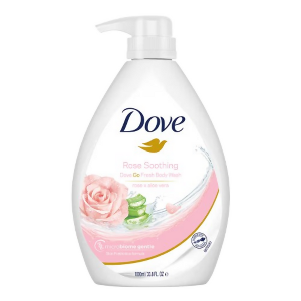 Dove Body Wash- Soothing Rose & Aloe Vera Body - Distacart