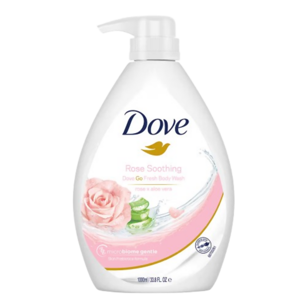 Dove Body Wash- Soothing Rose & Aloe Vera Body