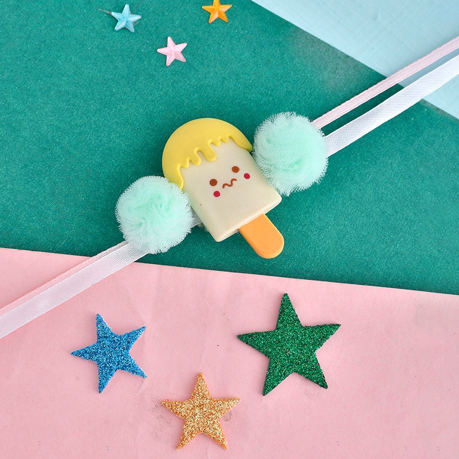 trueBrowns X Voylla Colourful Ice Cream Motif Kids Rakhi For Kids - Distacart
