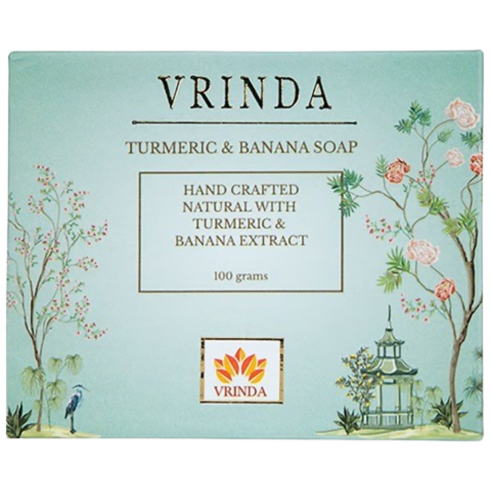 Vrinda Turmeric & Banana Soap - Dista