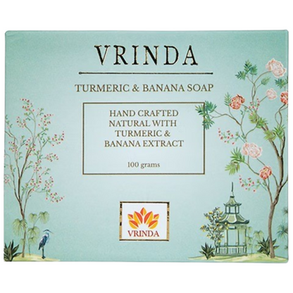 Vrinda Turmeric & Banana Soap - Dista