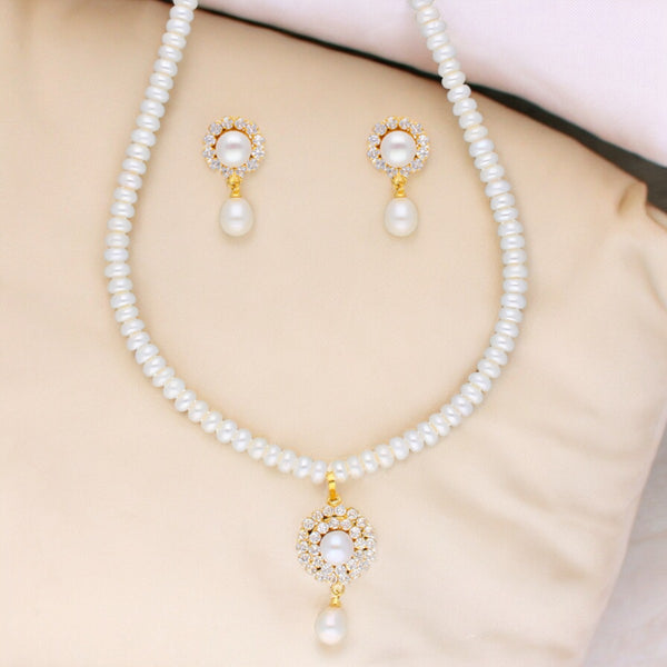 J Pearls Royal Pearl Set - Distacart