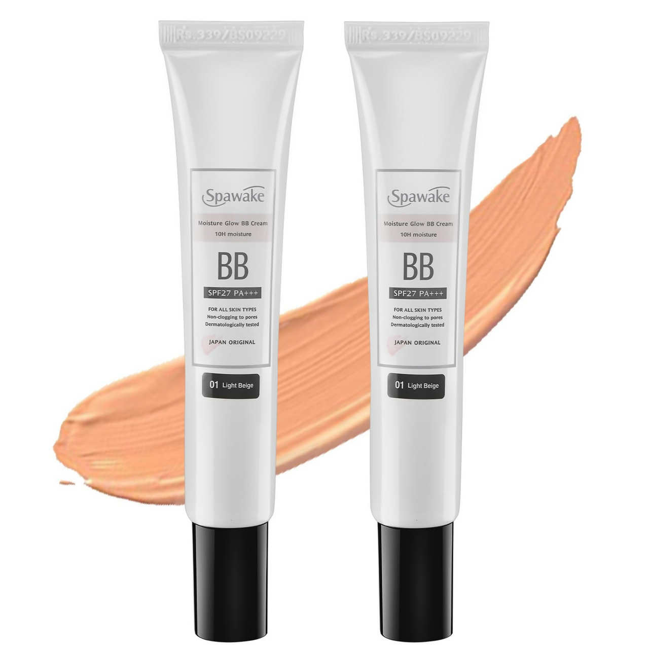 Spawake Moisture Glow Bb Natural Cream 01 Light Beige, Spf27/Pa+++ - Distacart