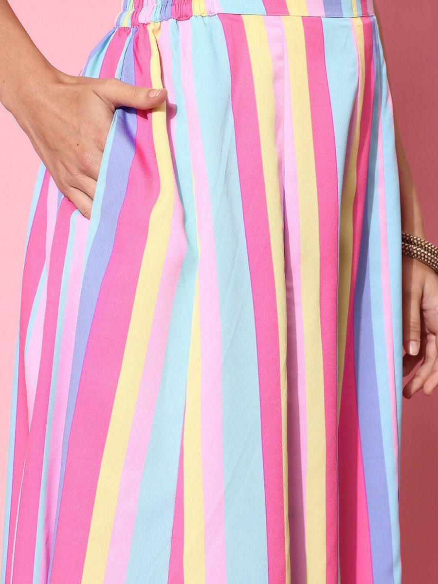 Ahalyaa Women's Traditional Wear Co-ods - Multi - Distacart