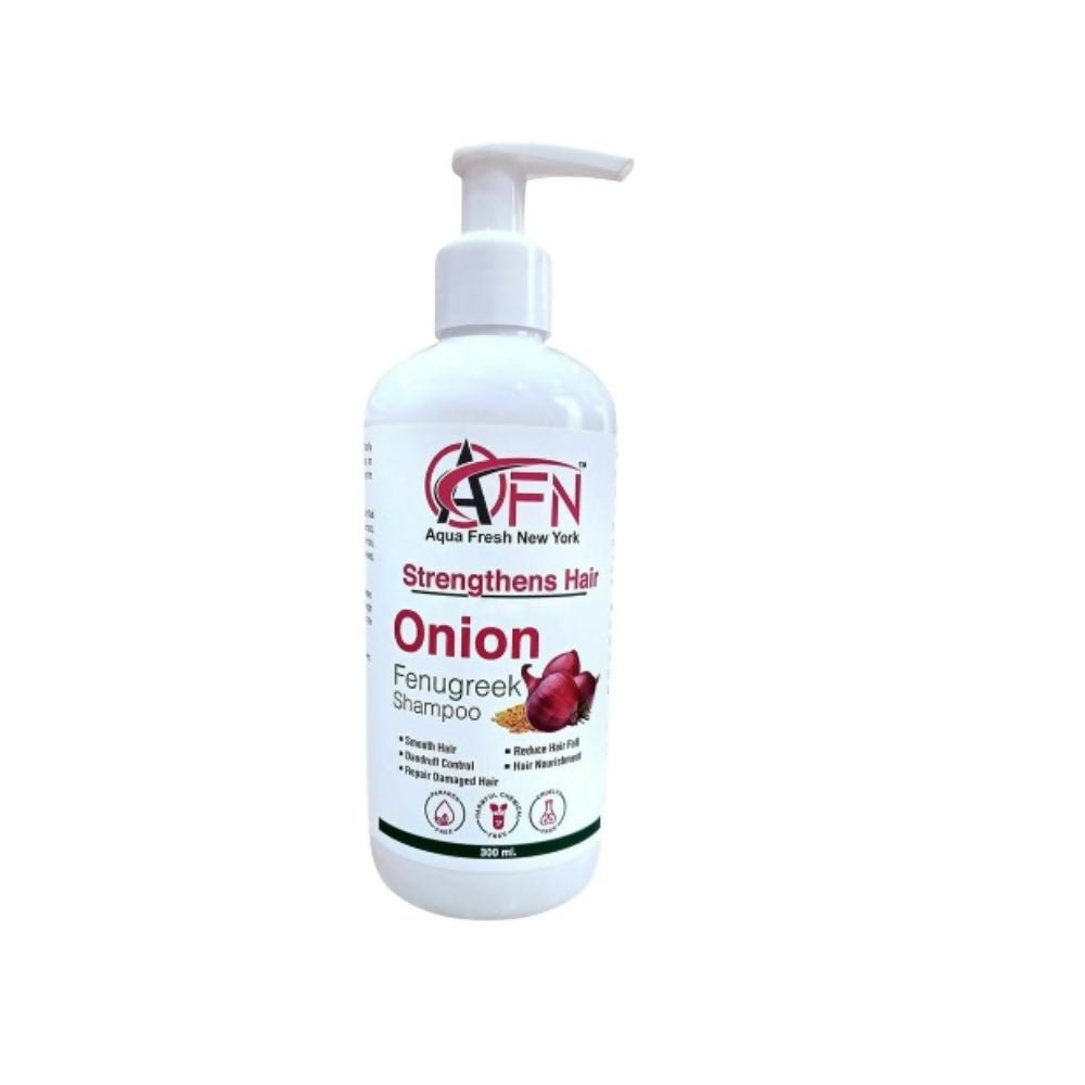 AFN Aqua Fresh New York Onion Fenugreek Shampoo - Distacart