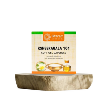 Sitaram Ksheerabala 101 Soft Gelatin Capsules - Distacart