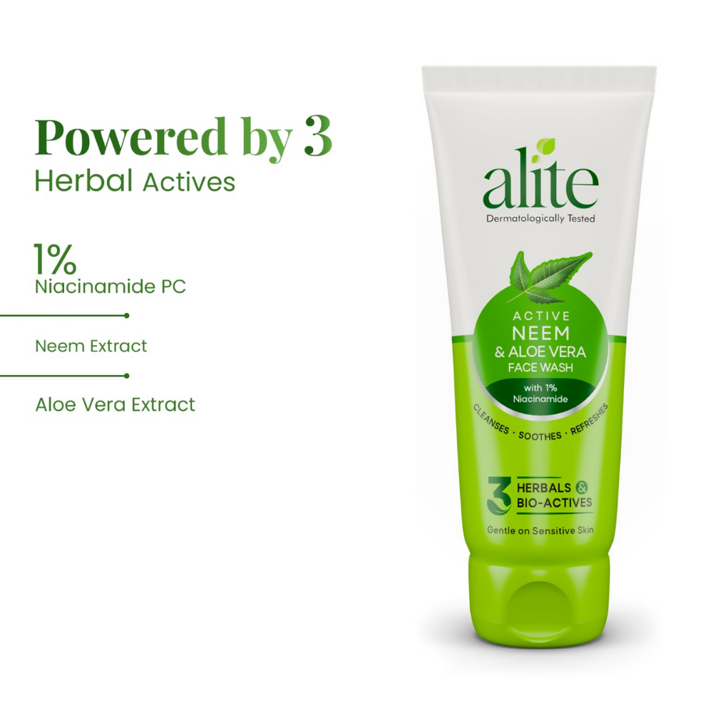 Alite Neem & Aloe Vera Face Wash - Distacart