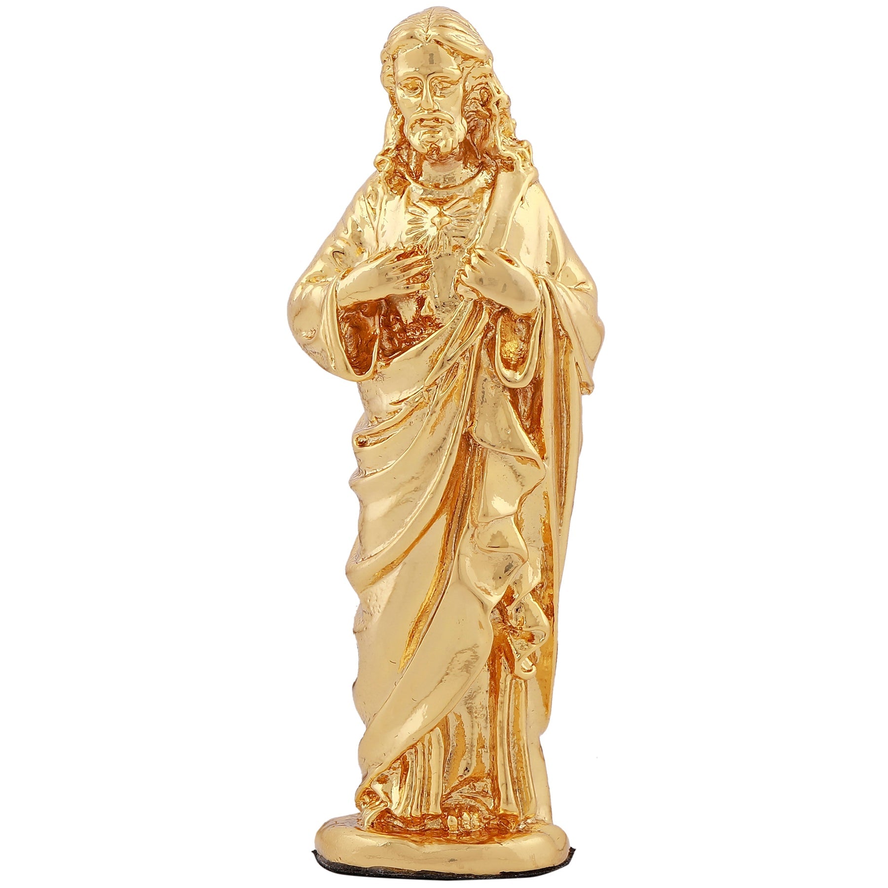 Estele Gold-Polished Almighty Jesus Christ Idol showpiece for Gifting/Home Decoration - Distacart