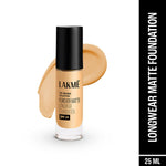 Thumbnail for Lakme Forever Matte Longwear Foundation - Natural Marble
