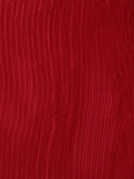 Thumbnail for Jyoti Fashion Women's Red Satin Platted Work Designer Saree with Blouse - Distacart