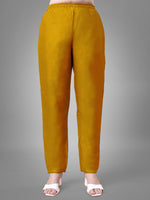 Thumbnail for Jyoti Fashion Women's Yellow Cotton Blend Sequins with Embroidered Kurta Set - Distacart