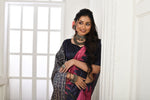 Thumbnail for Jyoti Fashion Women's Pink Soft Tussar Silk Printed Temple Border Traditional Saree with Blouse - Distacart