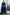 Jyoti Fashion Women's Blue Georgette Foil Printed Kurta Set with Dupatta - Distacart