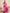 Jyoti Fashion Women's Pink Khadi Raw Silk Temple Woven Border Designer Saree with Blouse