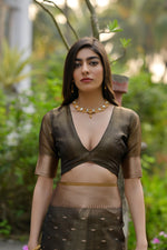 Thumbnail for Jyoti Fashion Women's Mehendi Soft Kalyani Silk Zari Woven Designer Saree with Blouse