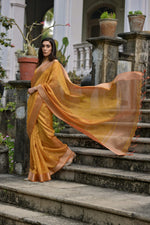 Thumbnail for Jyoti Fashion Women's Mustard Soft Kalyani Silk Zari Woven Designer Saree with Blouse