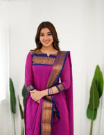 Thumbnail for Jyoti Fashion Women's Pink Kanchi Cotton Zari Woven Designer Kurti with Dupatta