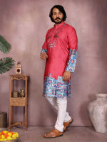 Thumbnail for Jyoti Fashion Men's Gajri Sequins Embroidered Kurta with Pajama