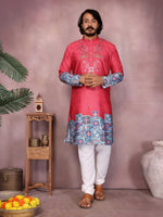 Thumbnail for Jyoti Fashion Men's Gajri Sequins Embroidered Kurta with Pajama
