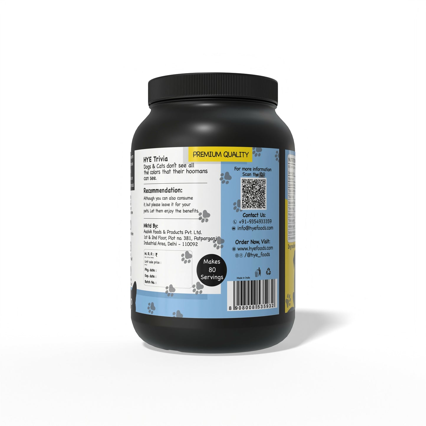 Hye Pets Goat Milk Powder For Pets - Distacart