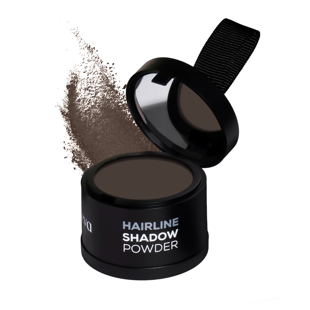 Gleva Hairline Powder Instantly Conceals Hair Root Touch Up Hair Powder for Women & Men - Dark Brown - Distacart