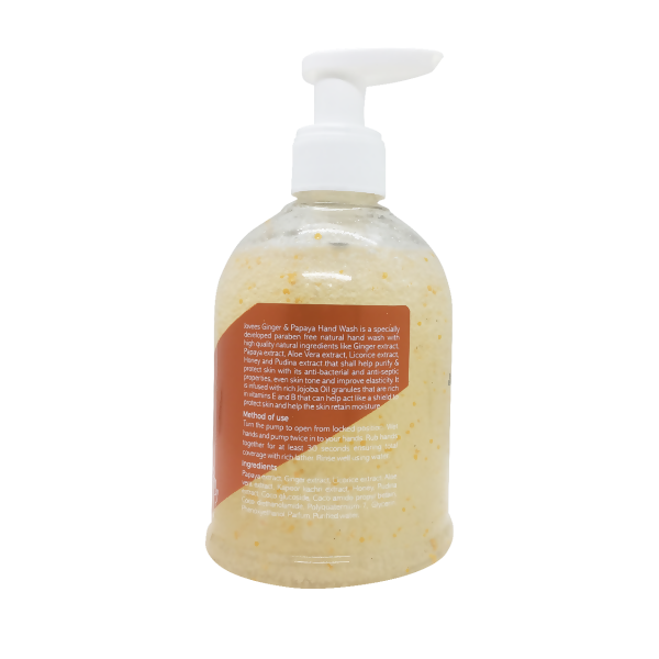 Jovees Ginger & Papaya Hand Wash - Distacart