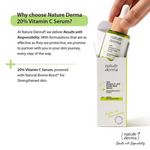 Thumbnail for Nature Derma 20% Vitamin C + E & Ferulic Acid Serum - Distacart