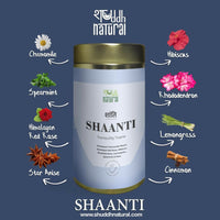 Thumbnail for Shuddh Natural Calming Stress Relief Inside-Out Detox Shaanti Floral Tisane - Distacart